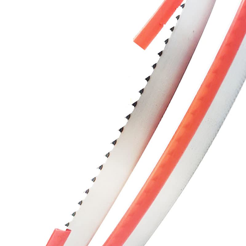 Brzeszczoty do pił taśmowych Brzeszczoty taśmowe do cięcia ości mrożonego mięsa rybnego 1200-2580 mm x 16 mm / 19 mm x 0,56 mm 4 zęby(16x0.56mmx4tpi,2400mm)