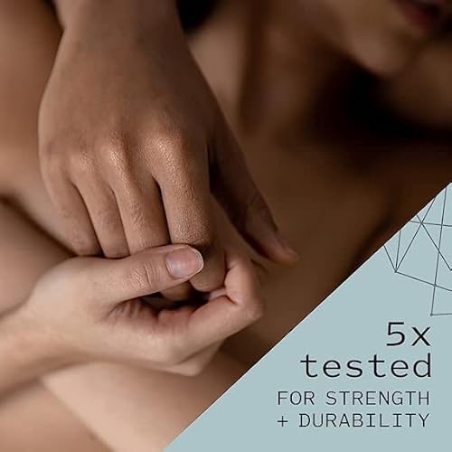 Kimono Microthin Ribbed + Sensi-Dots I Textured Lubricated Condoms For Her I 5X Tested, Stronger, Reliable I Form-Fitting Shape I Made With Premium Natural Latex I 12 Count #TOP2