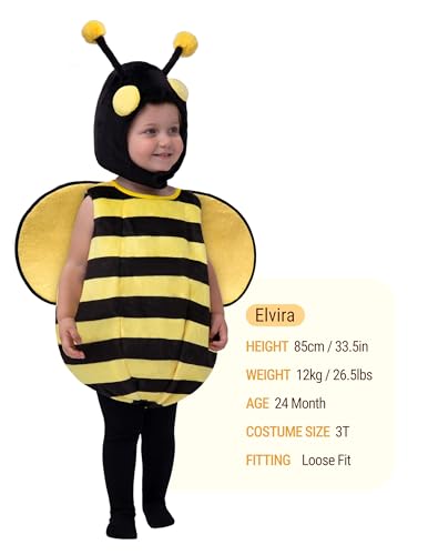 Disfraz para bebé abeja 12-18 meses Halloween miniatura 4