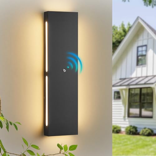 Dusk-to-Dawn-Outdoor-Wall-Sconce-Exterior-Light-for-House-236-in Dusk to Dawn Outdoor Wall Sconce, Exterior Light for House, 23.6 in - Image 1
