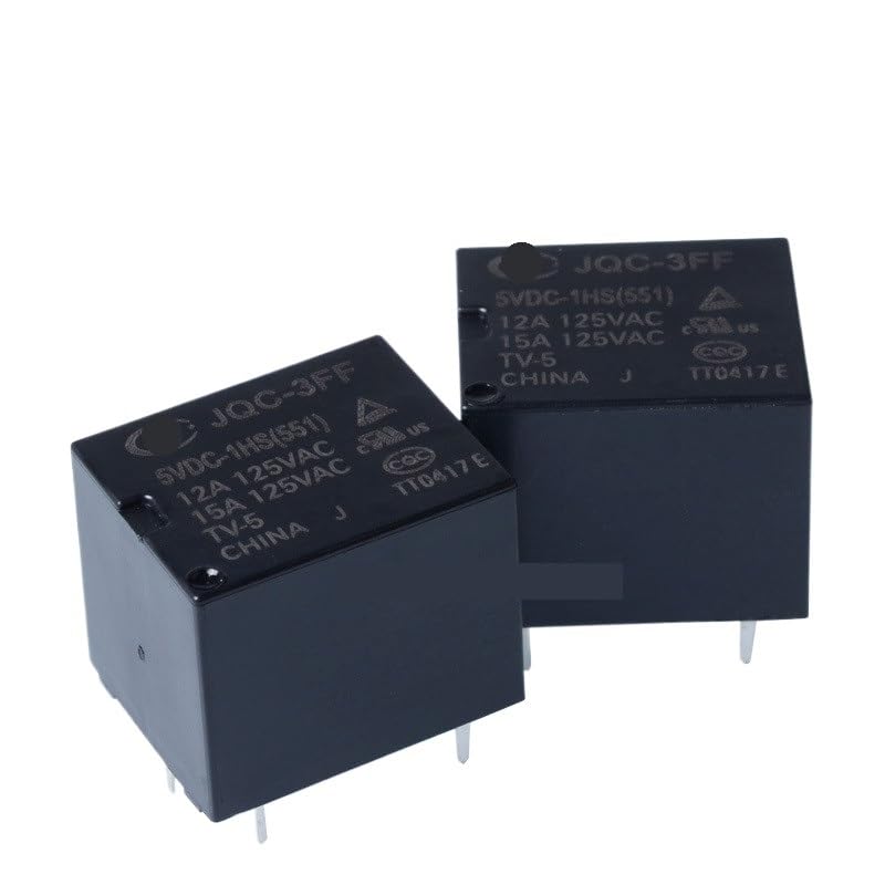 Relais JQC-3FF 5VDC 1HS 551 5V pour circuit imprimé lot de 10pcs