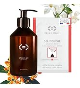 LessisMore,GelDoucheNaturelenPoudreàDiluerOsmanthus/Jasmin,sansSLS,sansSavon,KitB...
