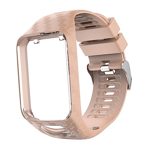 Bracelet montre silicone carvé HEMOTON installation facile et confort