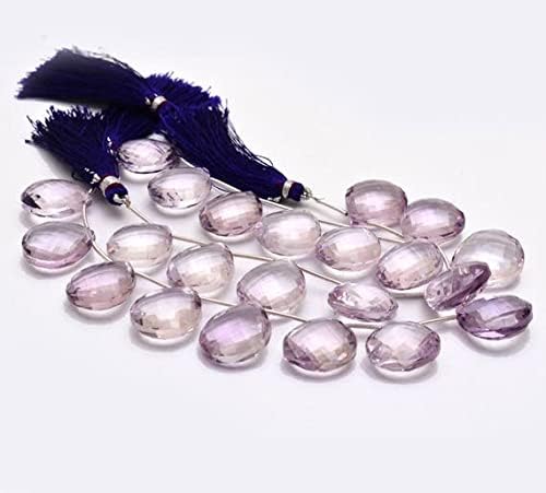 Améthyste rose en cœur LKBEADS pour insuffler de la douceur à vos bijoux