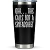 Klubi oh this calls for a spreadsheet mug 20oz funny accountant mug perfect for excel lovers cpa gifts  urban country home decor