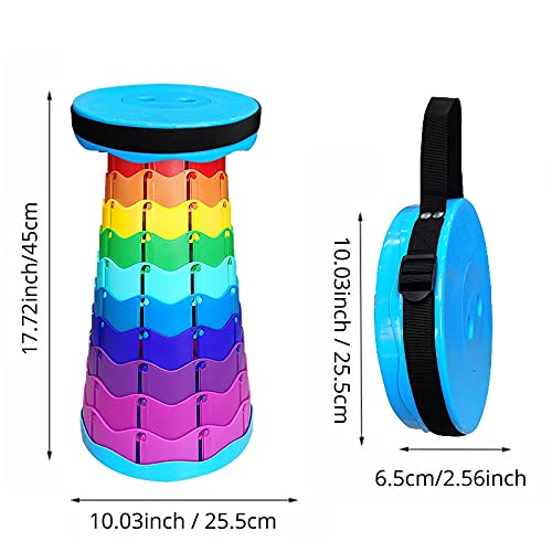 Tabourets pliants portables et télescopiques pour pêche et extérieur