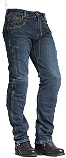 MAXLER JEAN Biker Jeans for men - Slim Straight Fit Motorcycle Riding Pants