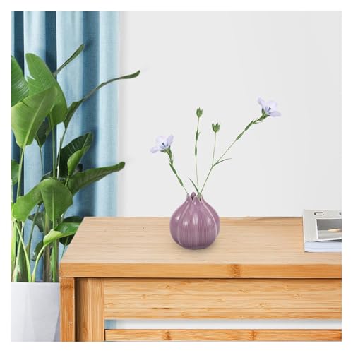 Jarrón de cebolla decorativo para centro de mesa de comedor y salón 7