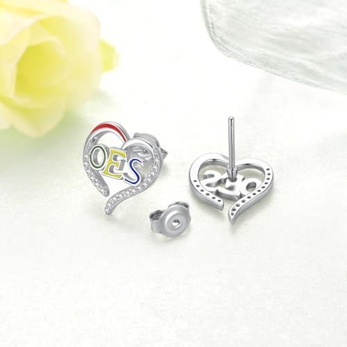 Image of Sorority Paraphernalia Gift OES /ZPB /DST /SGRho Sorority Jewelry Gift for Women