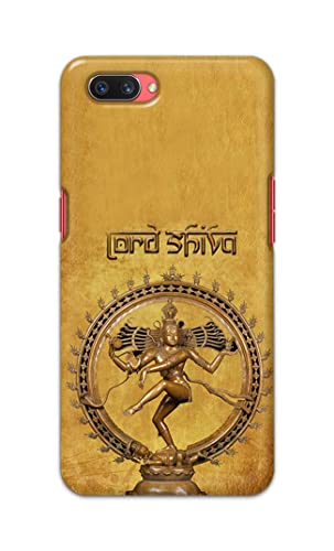 Image of PRINTFIDAA Lord Shiva As Nataraj Printed Designer Hard Case for Oppo A3S / Oppo A5 (2018), Oppo CPH1803, A1603, RMX1811 Back Cover -(e) RPM1004