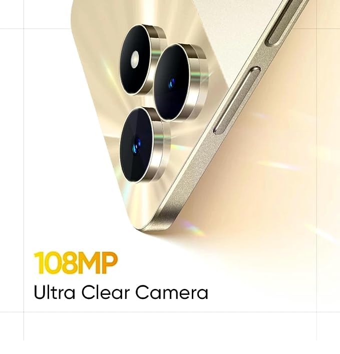 realme C53 Smartphone, detailed view of front and side