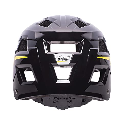 Casque Venturo noir brillant L/XL aux finitions soignées
