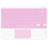 Ya en manzanajugosa.com: Teclado Bluetooth con Touchpad para iPad,Teclado Inalámbrico Retroiluminado para Tablets,Android,iOS y Windows,Teclado con 7 Colores Recargable Portátil QWERTY Español Ñ para iPad,Samsung,Huawei