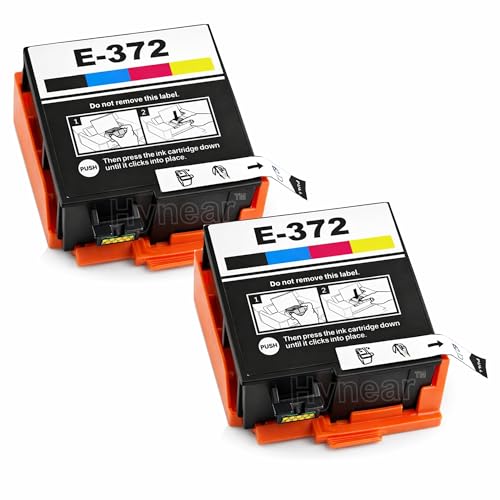 Image of Compatible Ink Cartridge E-372 for Epson PM-520 and Epson T-372, Multicoloured, with Chip Installed, Photo Printing, Pack of 2