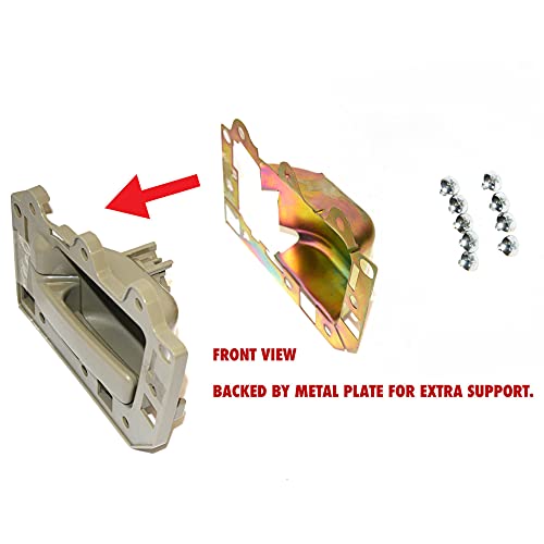 Advance Ignition Technology Upgraded Compatible With 05-11 Jeep Grand Cherokee Interior Inner Inside Door Handle 4Pcs Beige Tan Chrome Bolt 2005 2006 2007 2008 2009 2010 2011 Ds291-Ns #TOP4