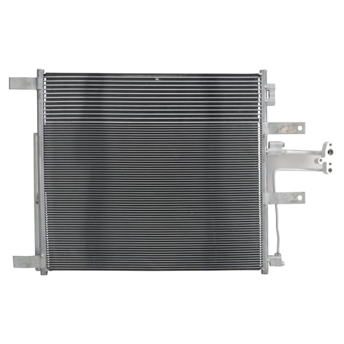 Image of TRQ Air Conditioning A /C Condenser Receiver Drier Compatible with 2009-2010 Dodge Ram 1500, 2500 2009 Ram 3500 2011 1500 2500 3500 CH3030240