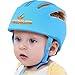 Huifen Baby Children Infant Toddler Adjustable Safety Helmet Headguard Protective Harnesses Cap Blue, Providing Safer Environment When Learning to Crawl Walk Playing Baby Infant Blue Hat (Blue)