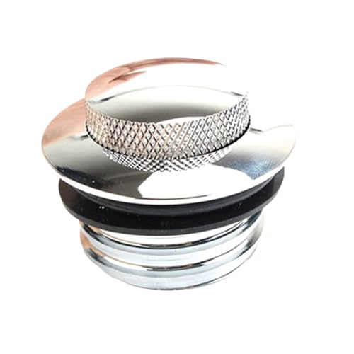 Bouchon de réservoir carburant pop-up noir en aluminium pour moto Street Glide