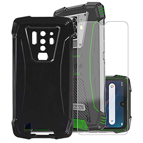 JIENI per Blackview BV6900 Custodia Cover + Vetro