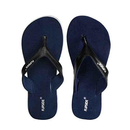 Image of FLIPSIDE Women's Velvet Blue Slippers