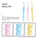 3Pcs Toothbrushes Adorable Cartoon Rabbit Design Soft Bristles for Cleaning for Ages Ergonomic and Durable for Little Hands