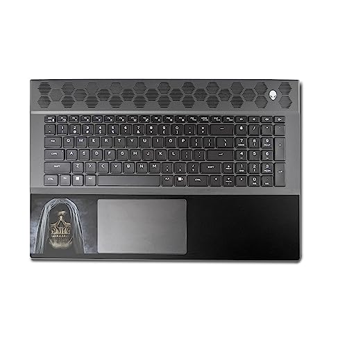 Image of MightySkins Skin Compatible with Alienware M18 R1 (2023) Full Wrap Kit - Reaper Skull | Protective, Durable, and Unique Vinyl Decal wrap Cover | Easy to Apply & Change Styles | Made in The USA