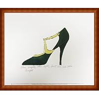 Amazon.co.jp: ポスター アンディ ウォーホル Shoe bright 1955 額装品