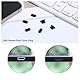 Xthrotsenk 36 Pcs USB Staubstecker 6 Typen Silikon USB C Staubschutzstecker Silikon Staubschutzstopfen für USB Typ-C USB-Buchsen und -Stecker Micro-USB USB C Schutzkappe