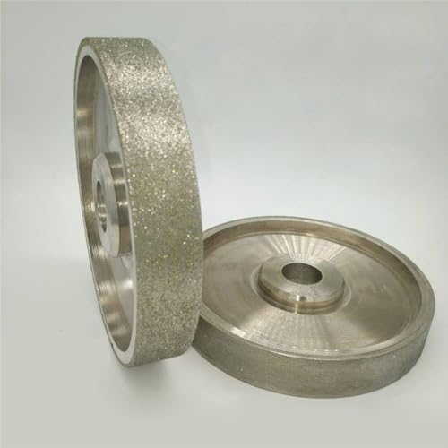 UGLYAF Meule diamantée 80/180/240/600/800/1000, diamètre 6 Pouces, 150mm, Acier Rapide, for Outil électrique de meulage de Pierre métallique(180) – vue 5
