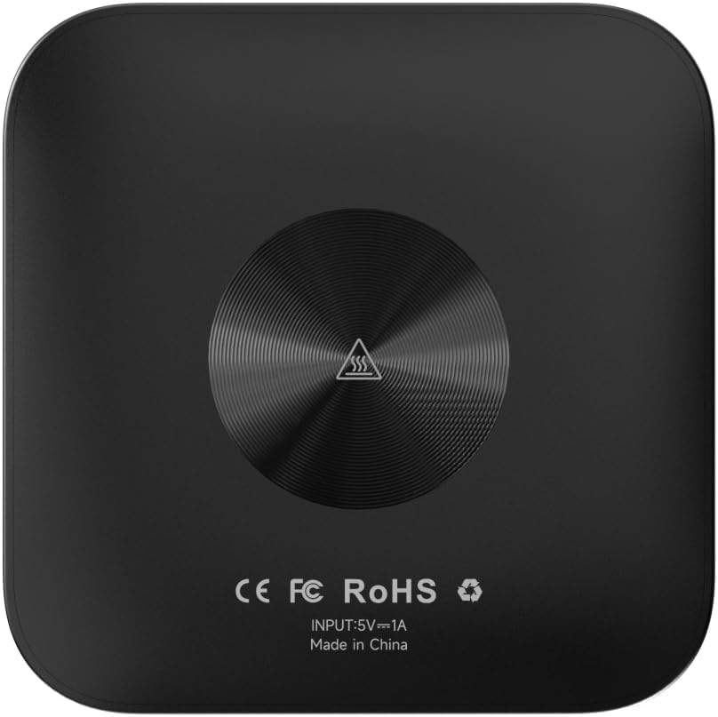 Newest Android 13.0 Ai Box LED, 8+128GB with Qualcomm 8-cores, 3-in-1 Wireless CarPlay/Android Auto Comes with Play Store, Streaming Video, Only for The Vehicle with Wired CarPlay