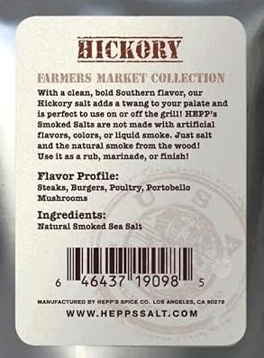 Sal Ahumada Hickory Hepp's Salt Co. - 2 oz miniatura 2