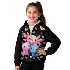 Cute Axolotl Cartoon Print