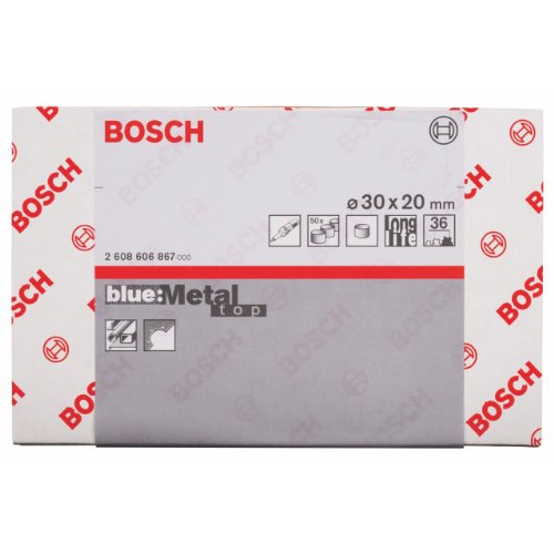 Manchon abrasif Bosch 36 grain de 30mm pour ponçage brut de cylindres