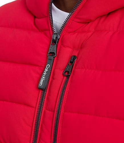 Image of Calvin Klein Men's Lightweight Packable Hooded Puffer Vest