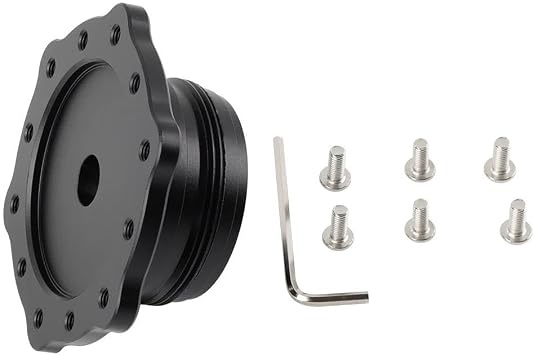 Compatible with Car Steering Wheel Hub PXN-V10 Racing Game Simulator Aluminum Alloy Steering Wheel Adapter 900 Degree Rotation Auto Parts