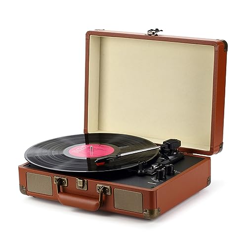 Gramophone vintage compact CLSDRZC, le cadeau idéal pour les passionnés de musique