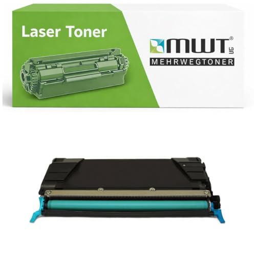 Toner compatible Lexmark C734 C736 cyan pour remplacer le modèle 0C736H1CG usagé