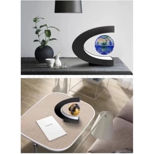 Globo Terrestre Flutuante Levitação Magnética Led Gira no Ar