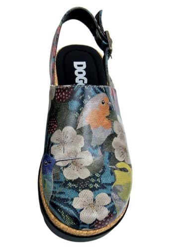 DOGO Damen Akita Sandale mit Absatz, Mehrfarbig, 39 EU