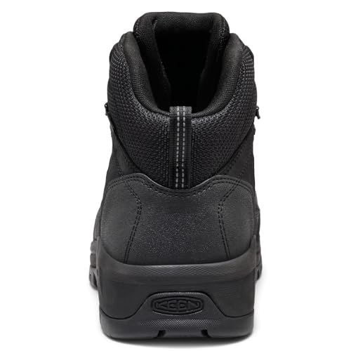 Image of KEEN Utility Men's Skokie Hiker Style Mid Height Composite Toe 90 Degree Waterproof Work Boots