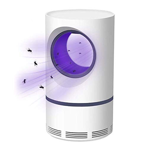 Preisvergleich Produktbild Hamkaw Mückenschutz, USB UV Moskitonetz Lampe, elektrischer Insektenvernichter für Innen und Camping, Weiß, klein, 430