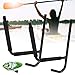 HOHXFYP 1Pair Heavy Duty Kayak Wall Rack, Robust Metal Kayak Wall Stand, Versatile Space Saving Kayak Wall Holder for Surfboards, Ladders