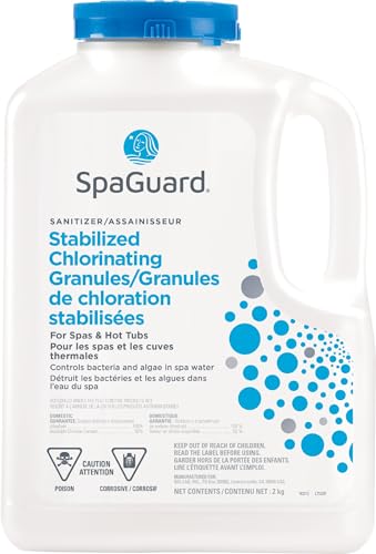 Generic - Stabilized Chlorinating Granules (2 KG) Chlorine for Hot Tub & Spa | Pool & Hot Tub Chemicals (SKU 7506)
