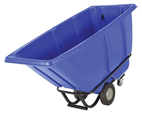 Carretilla Construcción Vestil capacidad 0.5 yd3 850 lb azul miniatura 2