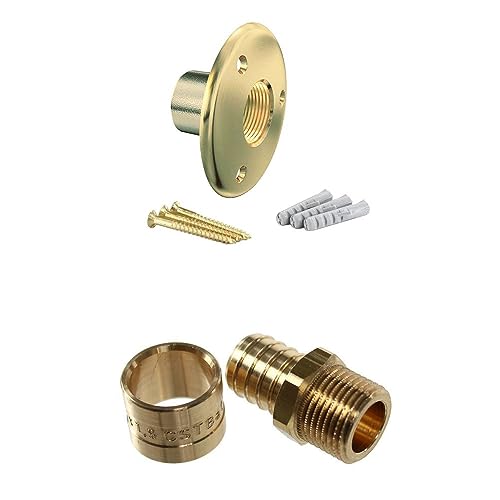 Arcanaute - Applique murale avec raccord - Applique pour fixation de robinet de jardin - Tube PER...