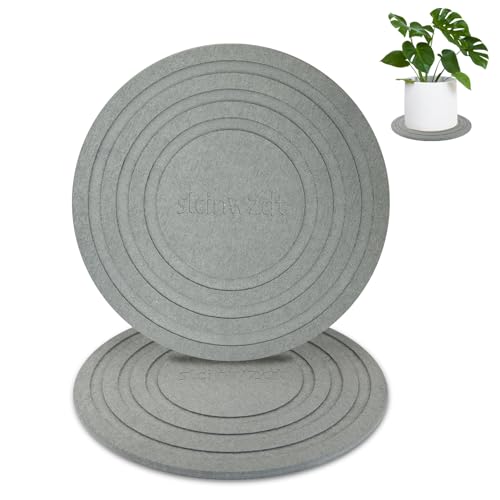 Slcinwzdt PS001 2 Pack Of 8 Inch Plant Saucers cover