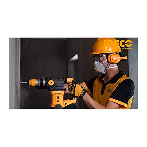 Ingco RH150028 Meißelhammer 1500 W, im Koffer SDS-Plus – Bild 5
