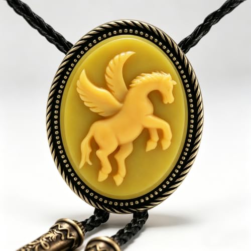 Image of Jeilwiy Bolo Tie for Men, Western Bolero Tie Cowboy Ties Native American Cowgirl Bolo Tie Accessories for Men Women