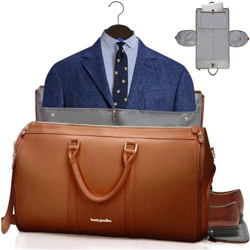 Travel Garment Bag Carry On, Convertible Garment Bags for Travel Suits and Dresses Folding, Garment Duffle Bags for Travel Carry On, Garment Duffel Bags for Travel, Carry on Garment Bag