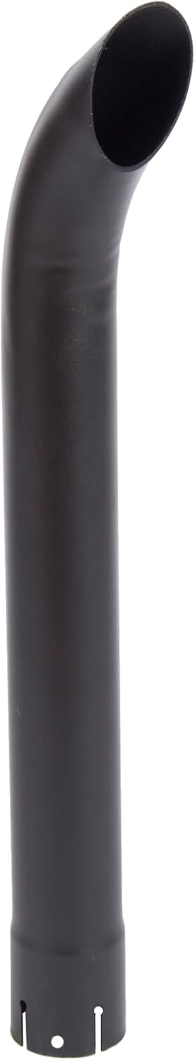 Exhaust Pipe Stack Replacement UNIVERSAL 2-3/8" x 23.62" End Pipe Black